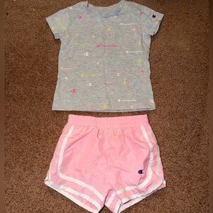 Champion girl’s set